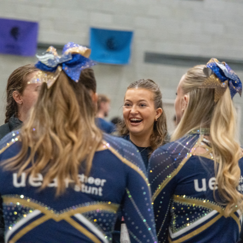 Cheerleaders from our Sports Fair