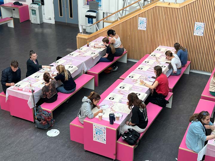 A photograph of the Hive