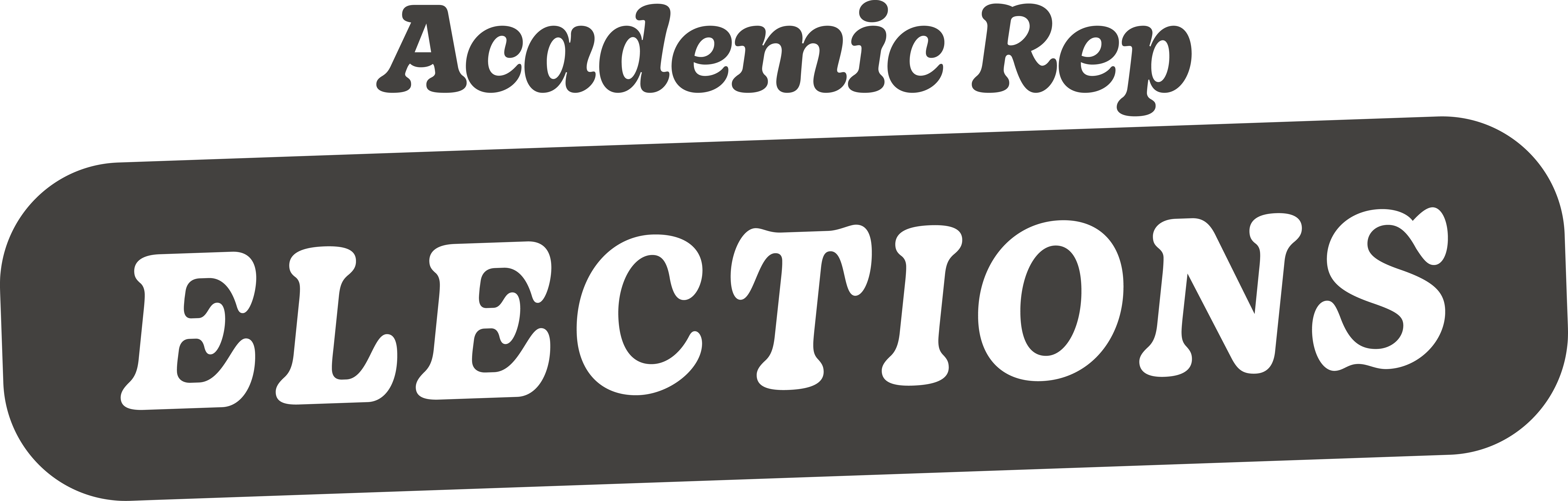 Academic Rep Elections logo