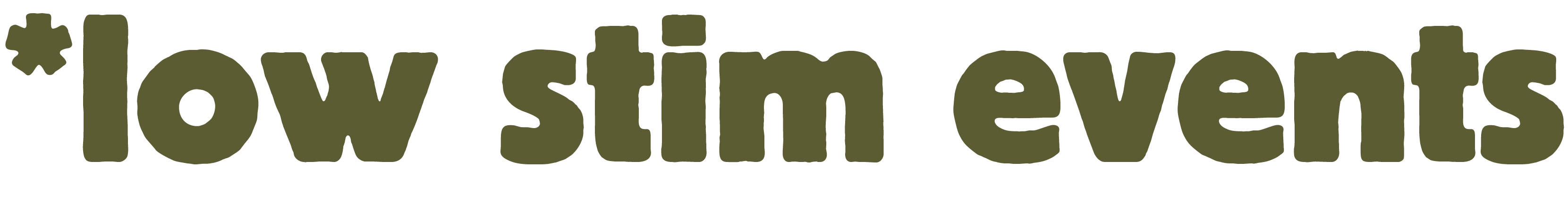 low stim events title