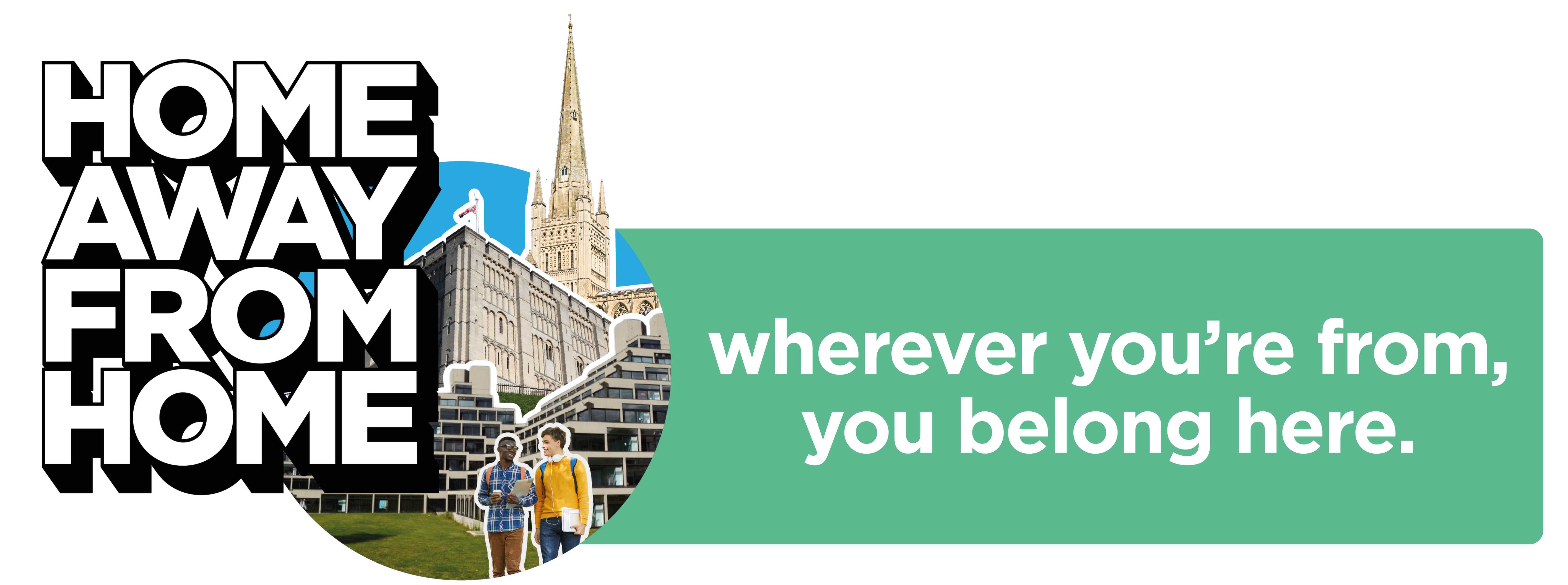 the home away from home banner