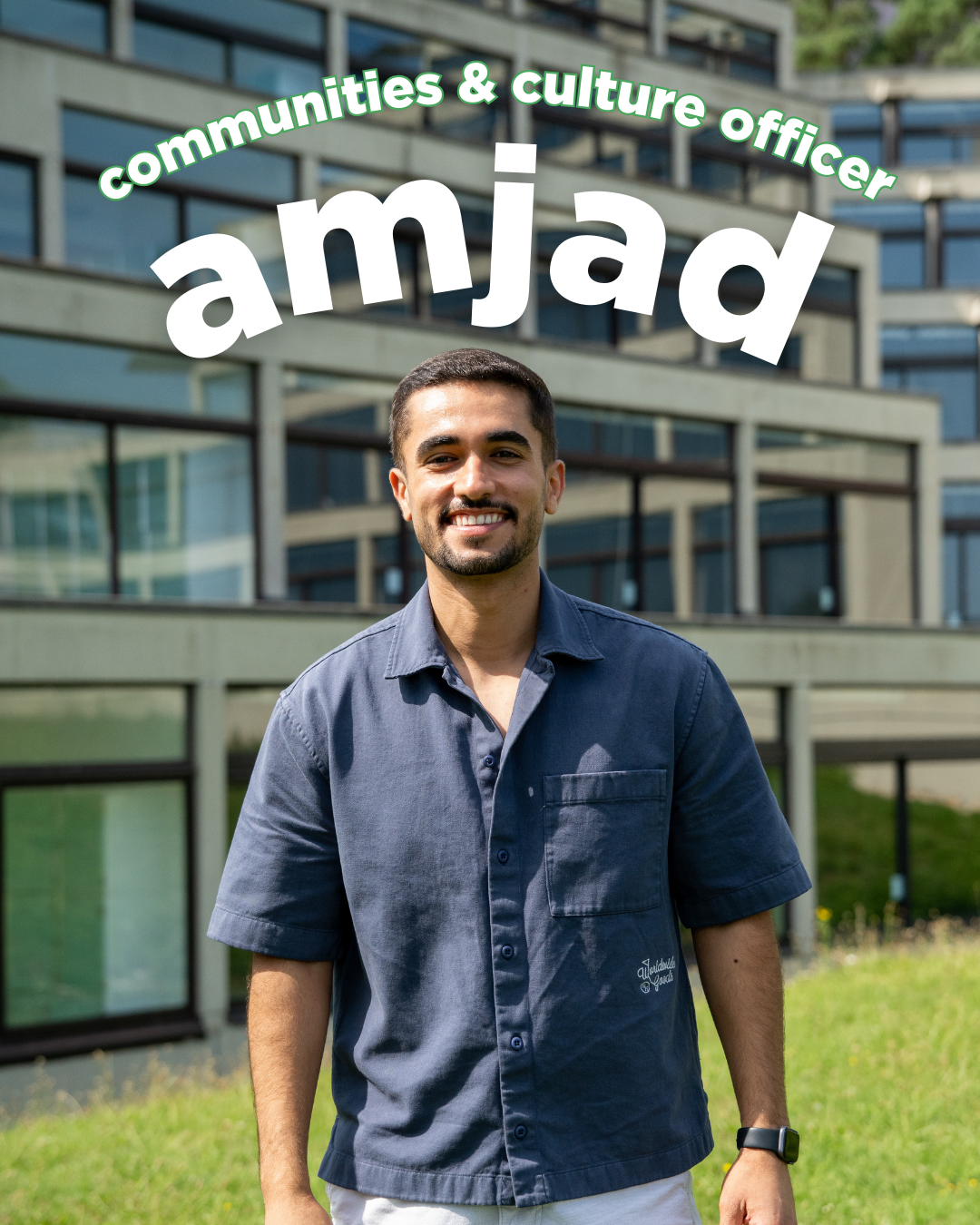 Amjad Daher Communities & Culture Full Time Officer