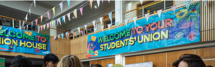 Union House - the heart of UEA Students' Union.